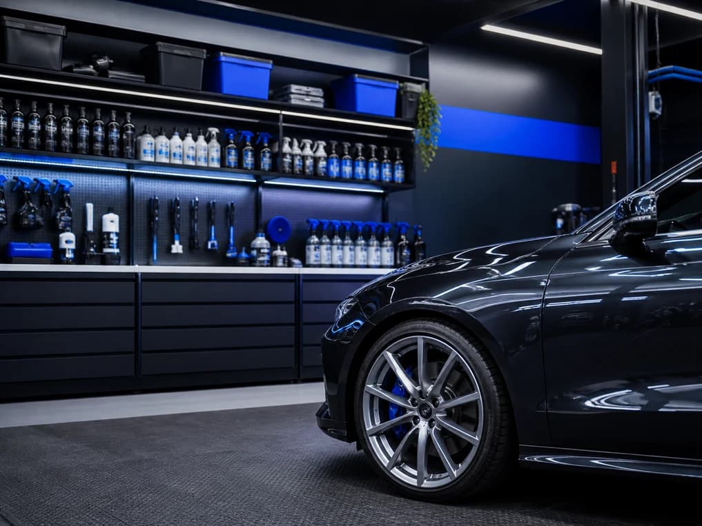 Espaço de cuidados automotivos da Freire Motors