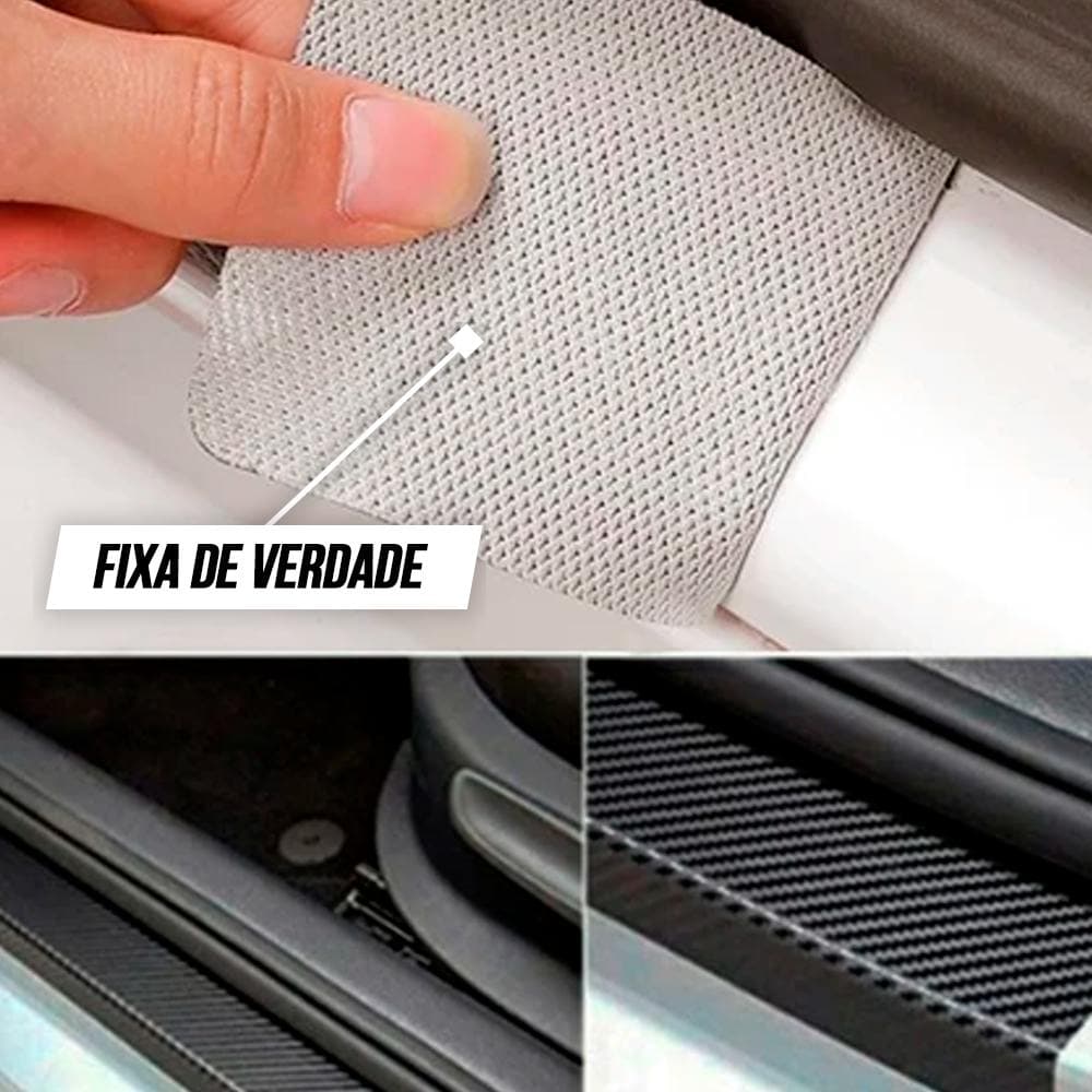 CarbonFilm™ Protetor de Soleira Anti-risco Premium - miniatura 5