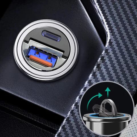 Carregador Automotivo Super Potente e Invisível | TurboMax - miniatura 6
