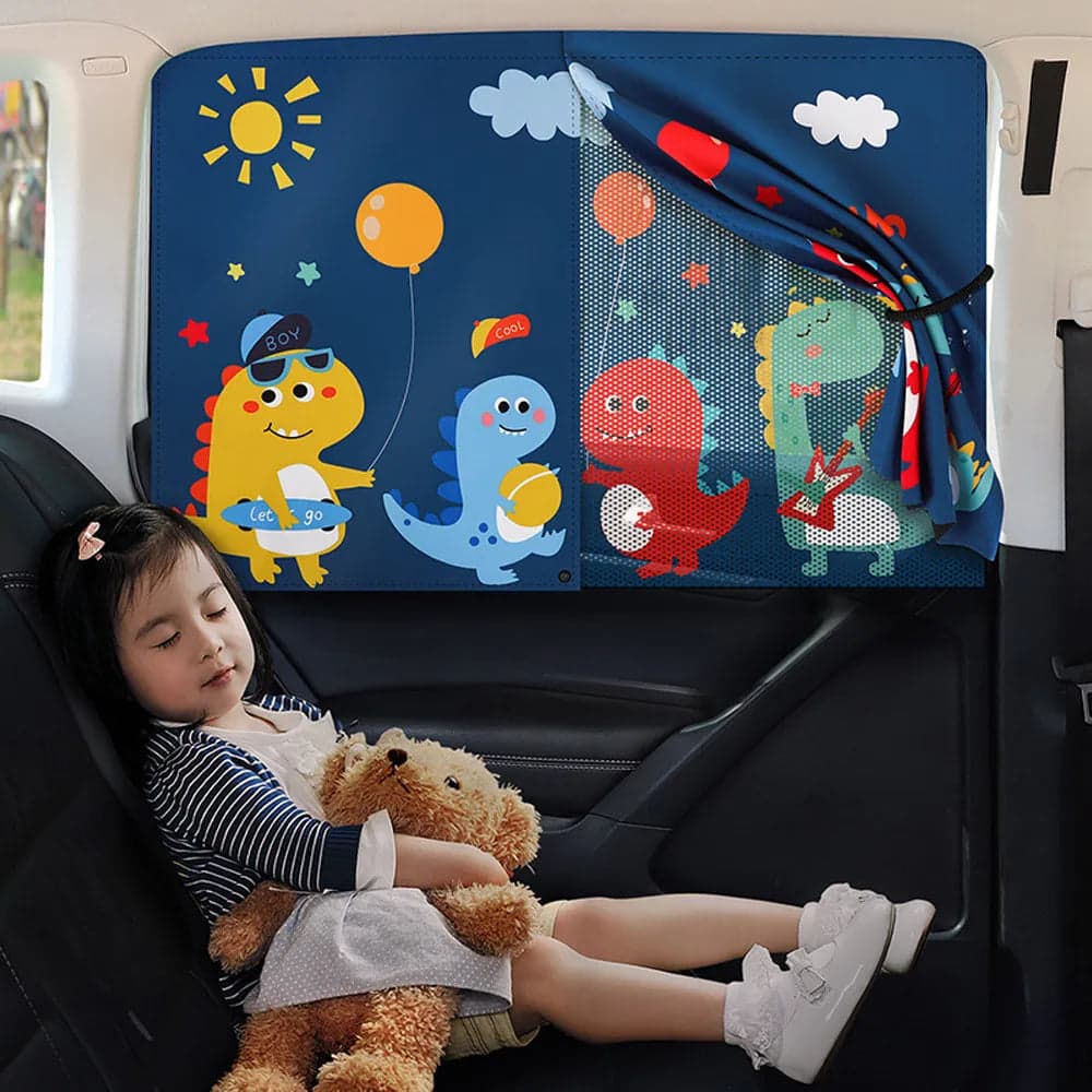 Cortina Infantil com Proteção UV para Carro - miniatura 2