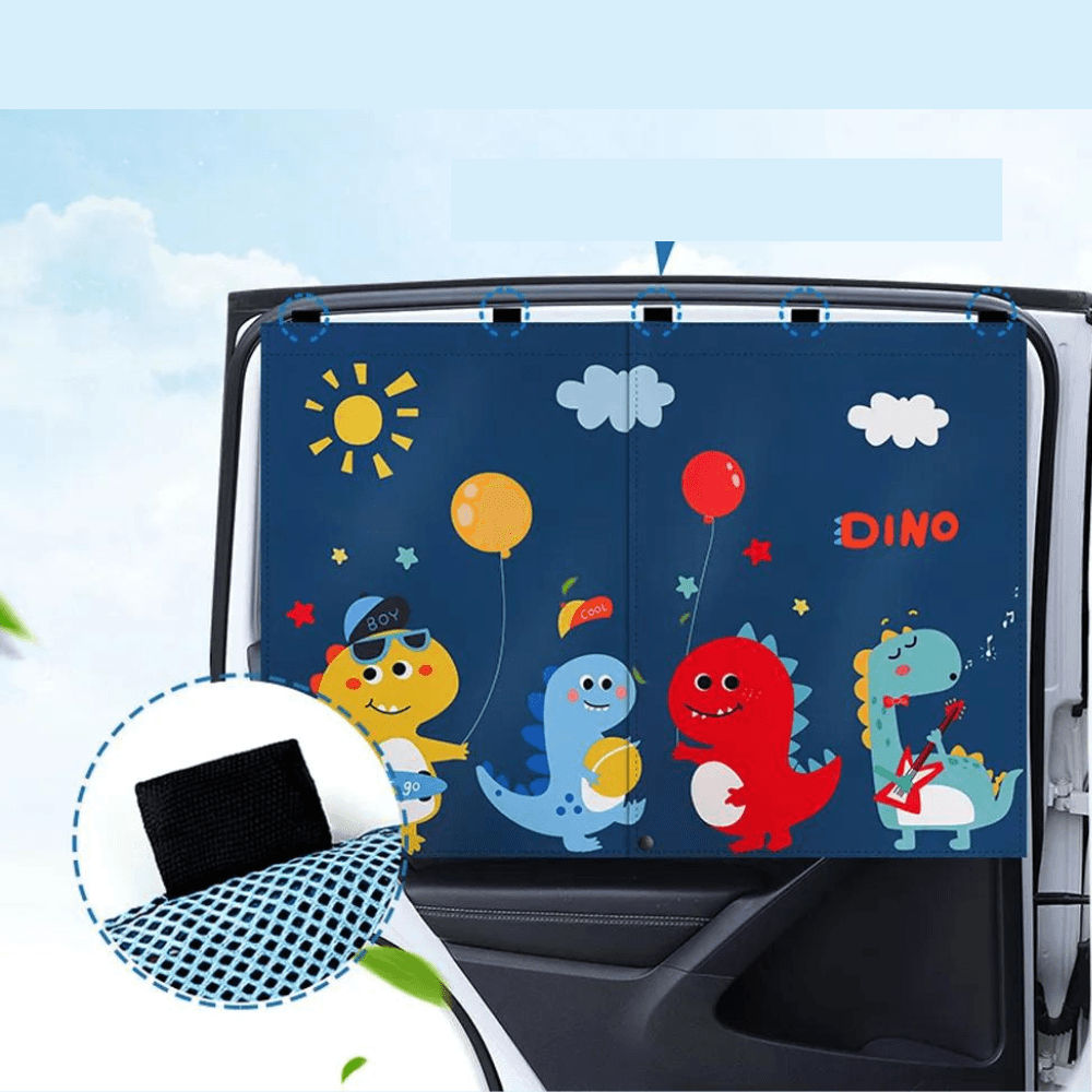 Cortina Infantil com Proteção UV para Carro - miniatura 4