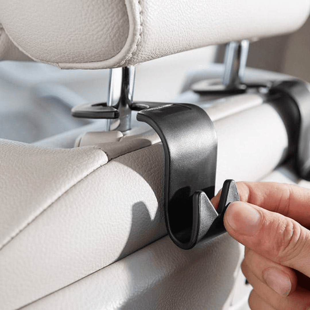 Kit 4 Ganchos Para Bancos Traseiros De Carros | Seat Hook - miniatura 2