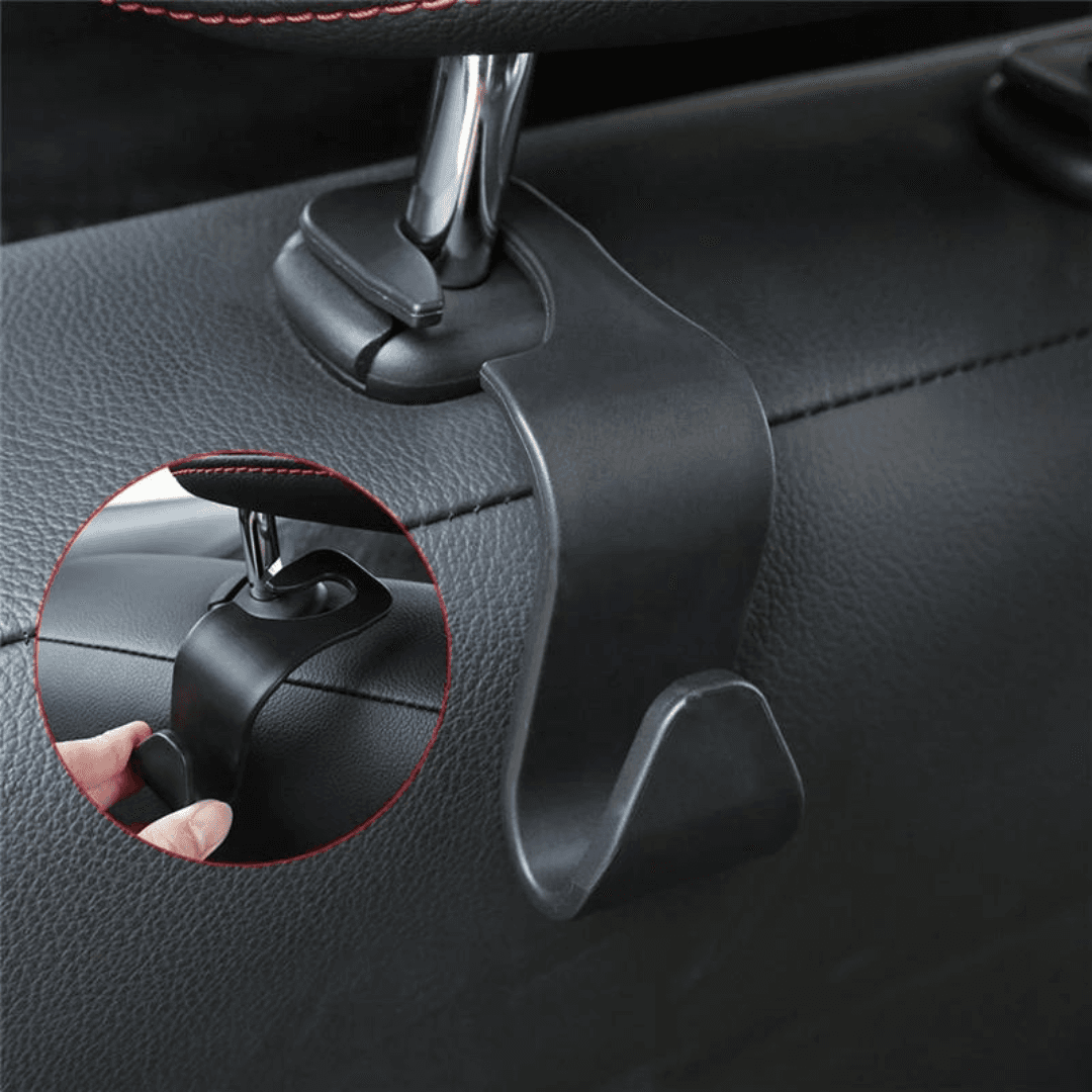Kit 4 Ganchos Para Bancos Traseiros De Carros | Seat Hook - miniatura 3