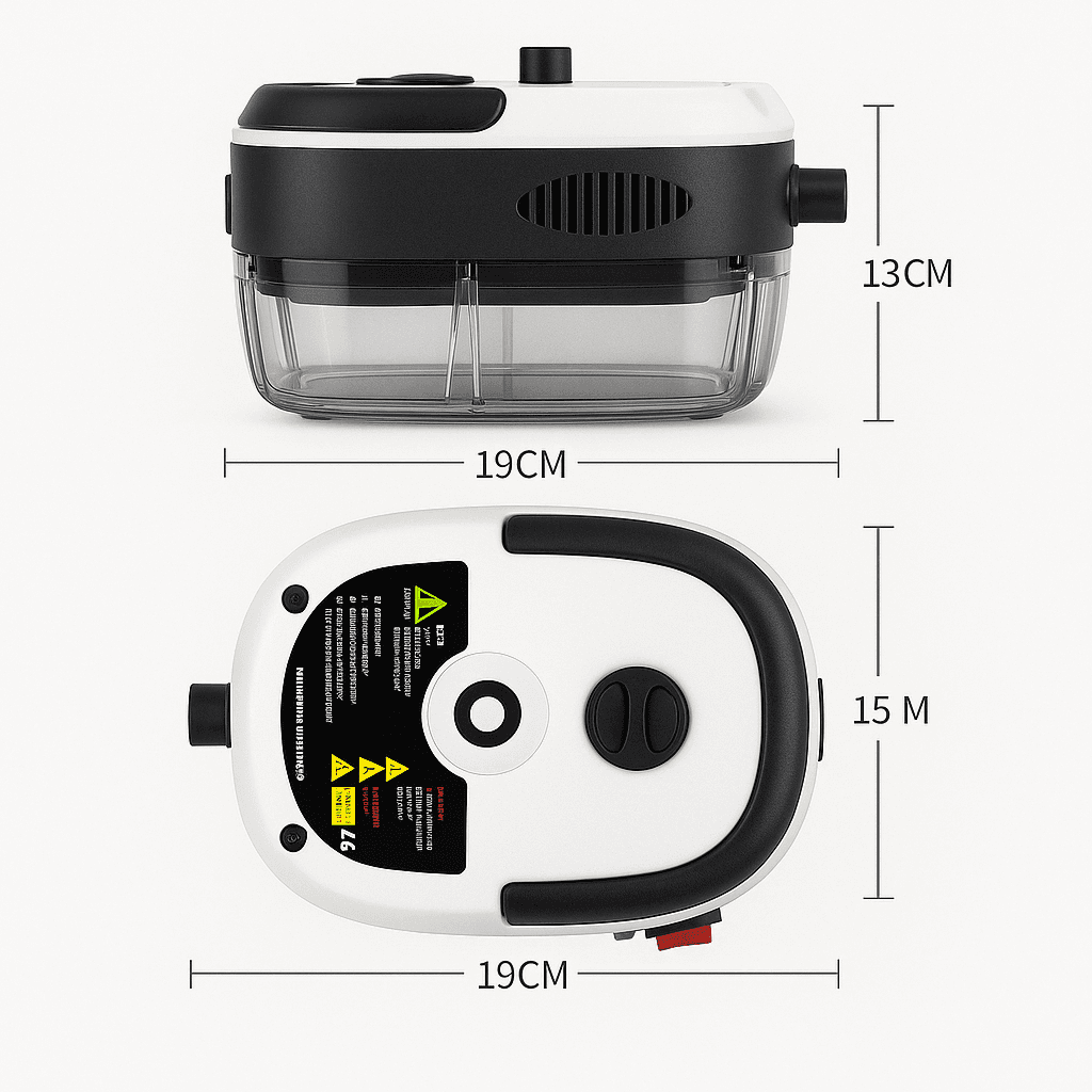 + Limpador a Vapor Turbo Pressurizado 2500W Bivolt – Higienização Profunda - miniatura 3