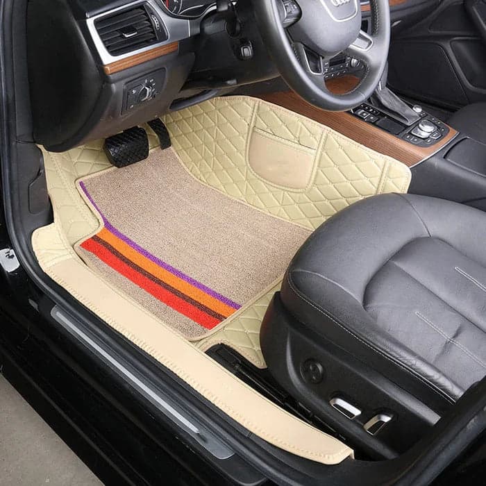 LuxDrive™ – Kit de Tapetes Premium com Personalização (4 Peças) - miniatura 3