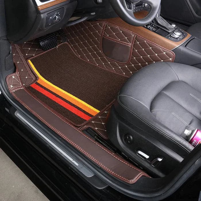 LuxDrive™ – Kit de Tapetes Premium com Personalização (4 Peças) - miniatura 6