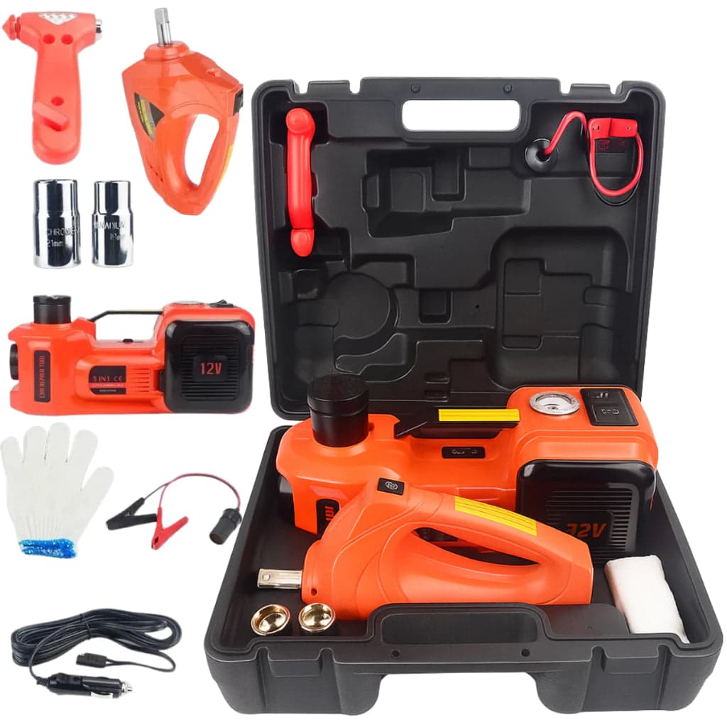 KIT DE EMERGÊNCIA - Macaco Hidráulico Elétrico 5 em 1 - miniatura 2