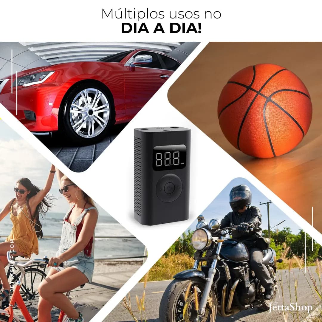 Mini Compressor de Ar Inteligente Multiuso - [PROMOÇÃO LIMITADA] - miniatura 3
