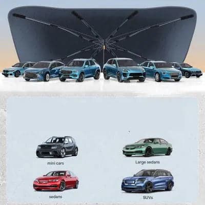 Protetor Solar Automotivo Retrátil para Para-brisas - AutoGuard - miniatura 3
