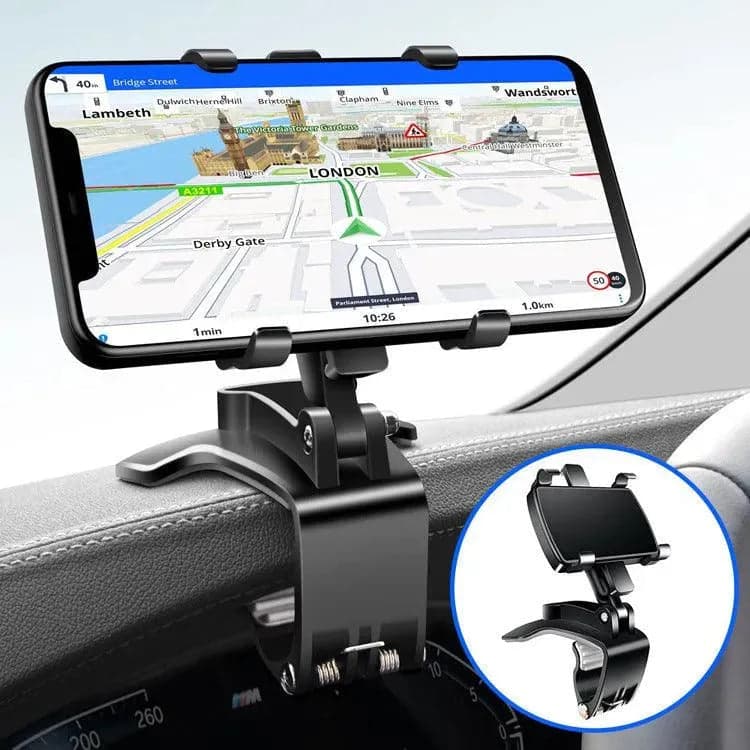 Suporte Veicular para Celular 360º - DriveClip Pró - miniatura 7