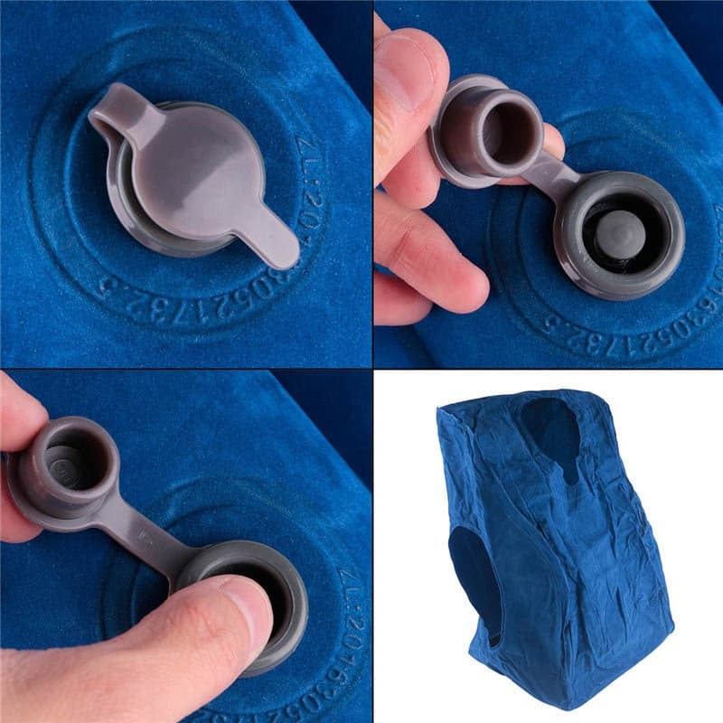 Travesseiro Ergonômico Inflável para Viagens - miniatura 6