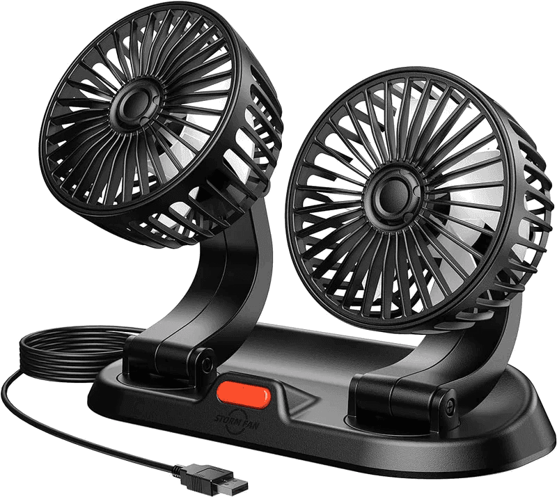 COMPRE 1 LEVE 2 Ventilador Duplo para Carros - AirDuo®️ - miniatura 2