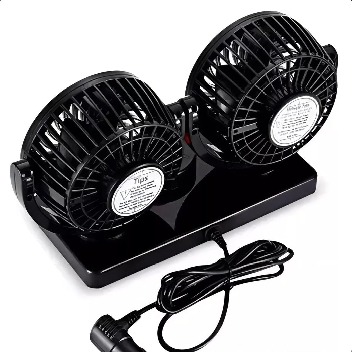 COMPRE 1 LEVE 2 Ventilador Duplo para Carros - AirDuo®️ - miniatura 3