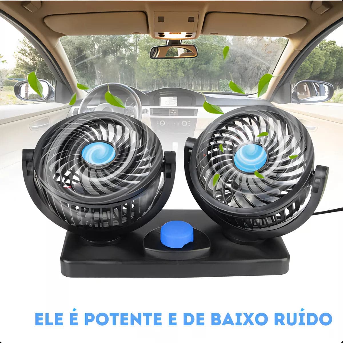 COMPRE 1 LEVE 2 Ventilador Duplo para Carros - AirDuo®️ - miniatura 4
