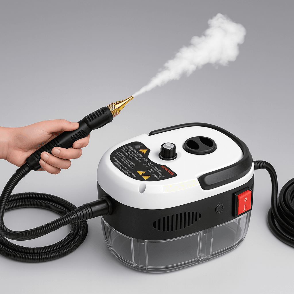 + Limpador a Vapor Turbo Pressurizado 2500W Bivolt – Higienização Profunda